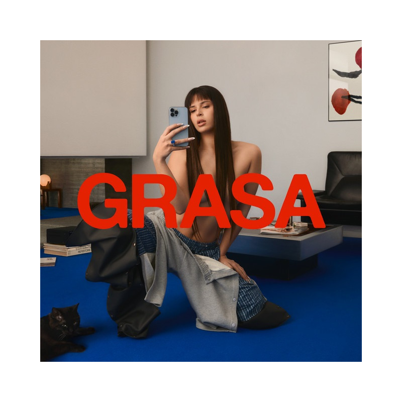 GRASA -VINILO AZUL-