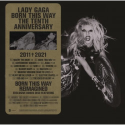 BORN THIS WAY REIMAGINED - +BONUS DISC-