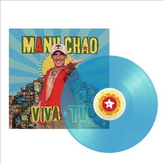 VIVA TU -VINILO AZUL TRANSPARENTE-